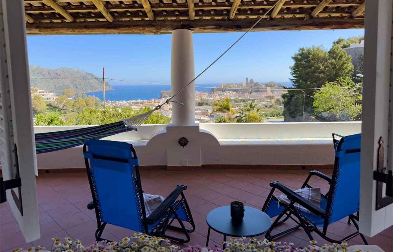Villa La Milanina Lipari  Luaran gambar