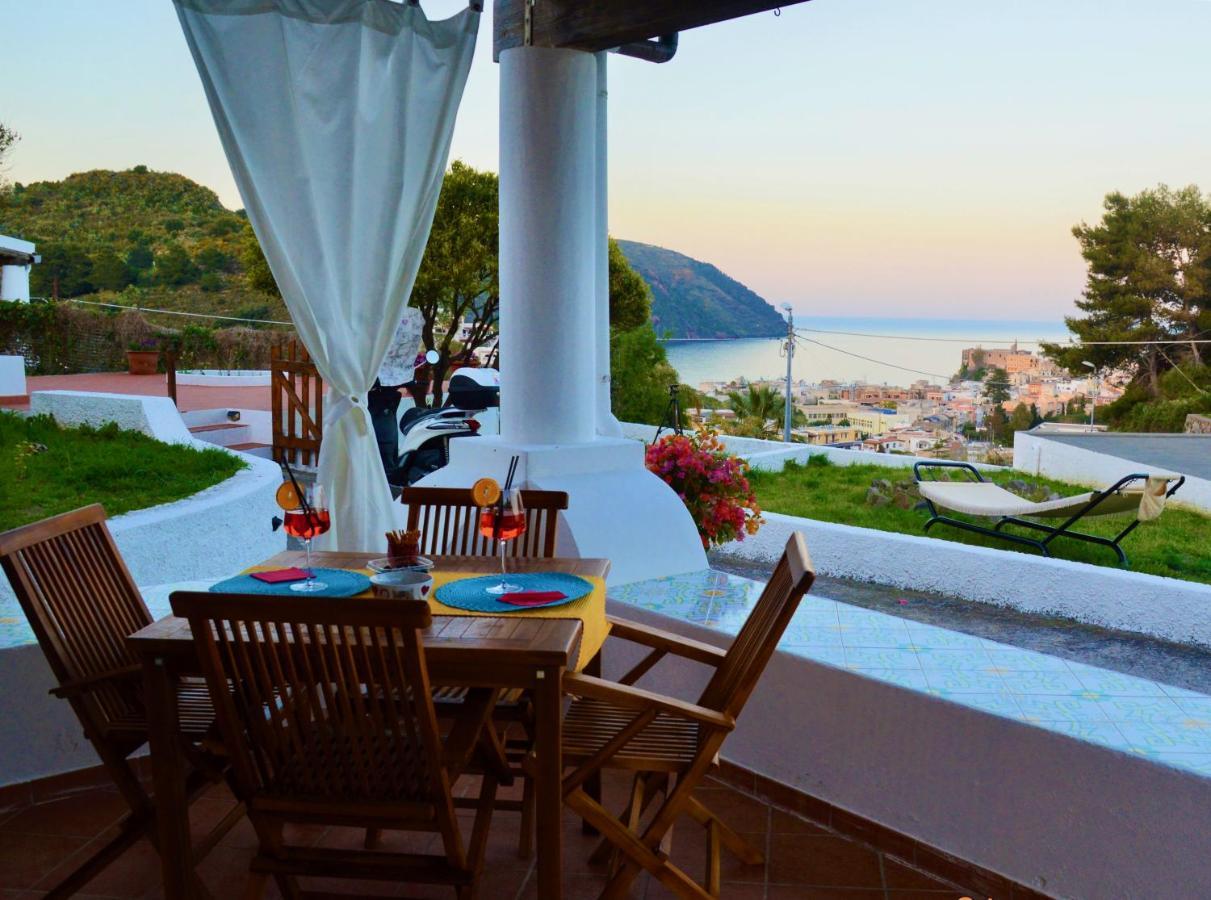 Villa La Milanina Lipari  Luaran gambar
